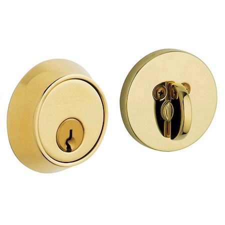 Baldwin Estate Unlacquered Brass Deadbolts 8041.031