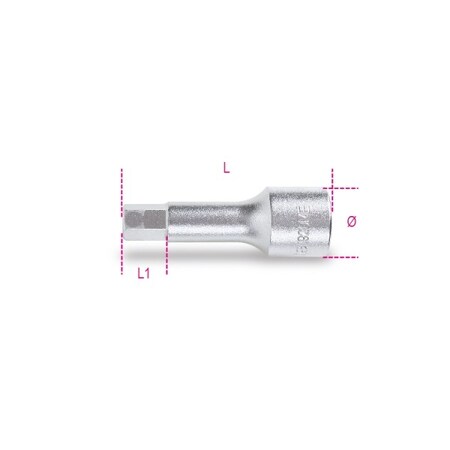 Beta 1/2" Drive, M12 Metric Socket, 6 Points 009200512
