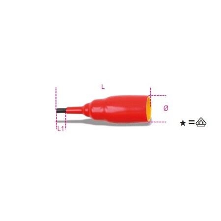 Beta 1/2" Drive, 5mm Metric Socket, 6 Points 009200265