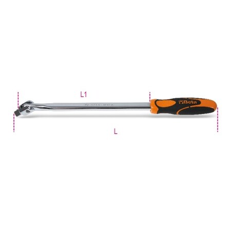 Beta Swivel Handle, 1/2" Drive 009200847