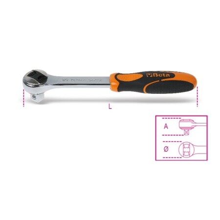 Beta Reversible Ratchet, 1/2" Drive 009200895