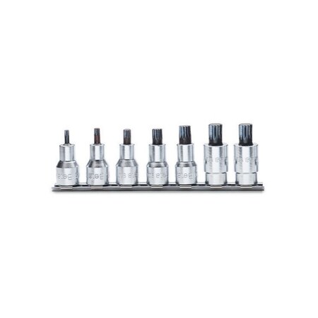 Beta Socket Set for XZN Profile, 7 pcs. 009200579