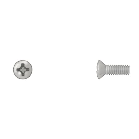 Disco Zinc Finish Machine Screws 1/4-20X3/4" Phllp Oval Hd PK50 9210PK