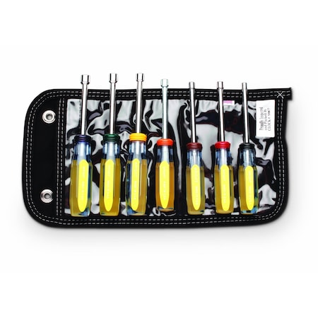 Wright Tool Nut Driver 7 Piece Set Hollow Shaft w/ P 9210