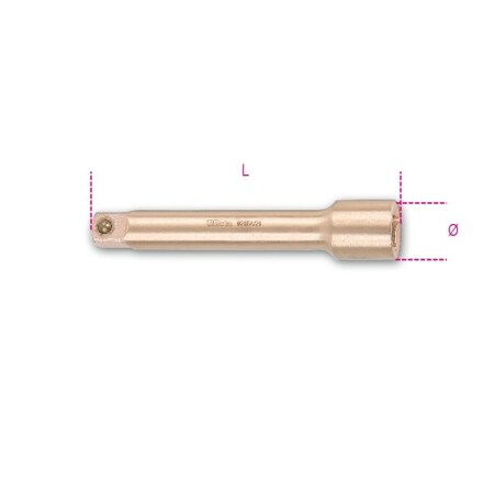 Beta Spark-Proof 1/2" Extension Bar 009210842