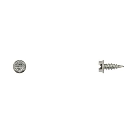 Disco Zinc Pierce Pnt Screws 8X1/2" Washer Hd Slotted PK100 9227PK