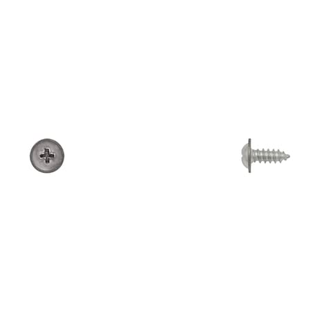 Disco Zinc Phllp Trim Screws 8X7/16" 3/8"OD Washer Hd PK100 9244PK