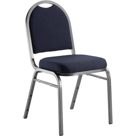 National Public Seating Stacking Chair, 9200 Series, Fabric Blue 9254-SV