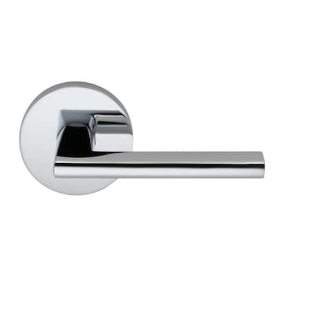 Omnia Modern Rose Priv Lever 2-3/4" BS Full Lip Strike Bright Chrome 925 925MD/234F.PR26