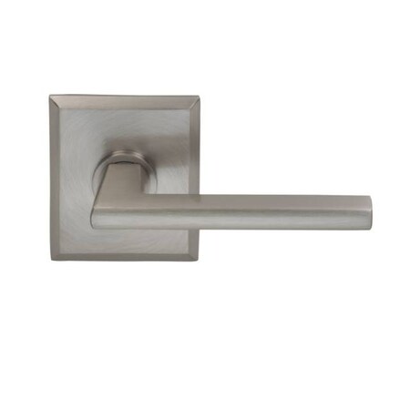 Omnia Rectangular Rose Priv Lever 2-3/8" BS T Strike Satin Nickel 925 925RT/238T.PR15
