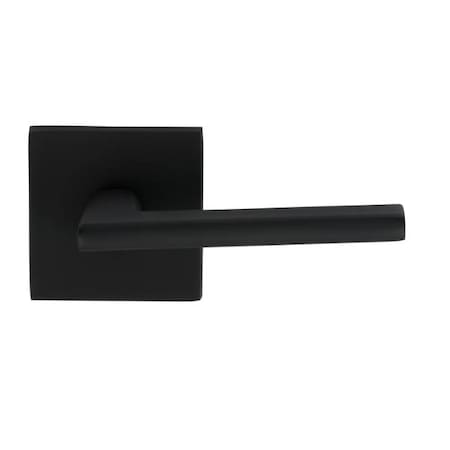 Omnia Square Rose Pass Lever 2-3/4" BS Full Lip Strike Oil Rubbed Bronze 925 925SQ/234F.PA10B