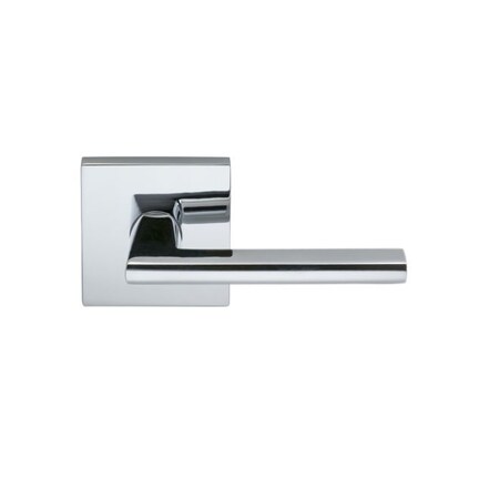 Omnia Square Rose Priv Lever 2-3/4" BS Full Lip Strike Bright Chrome 925 925SQ/234F.PR26