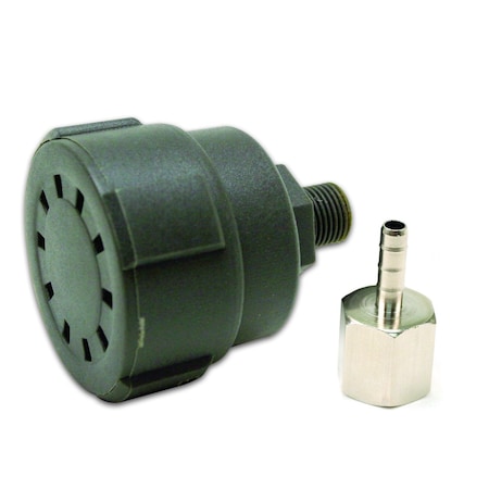 Viair Remote Inlet Air Filter Assembly, Gray Pl 92619