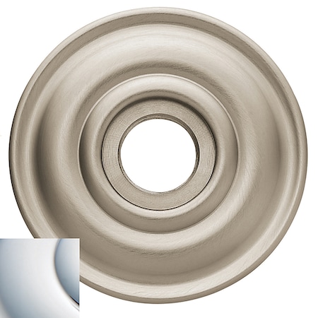 Baldwin Passage Pair Rosettes Bright Chrome 5048.260