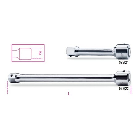 Beta Extension Bar, 1" Drive 009290825