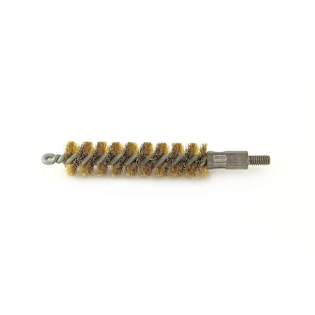Brush Research 92B312 Tube Brush With 8-32 Thread Shank, .312 Diameter, Brass Filament 92B312
