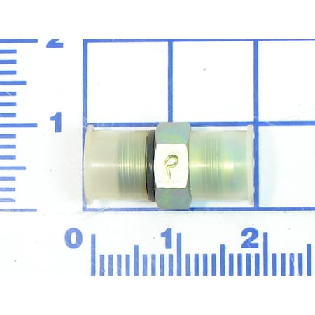 Poweramp Fittings, No 8 Orb X No 8 Jic Male Fitting C 9301-0112