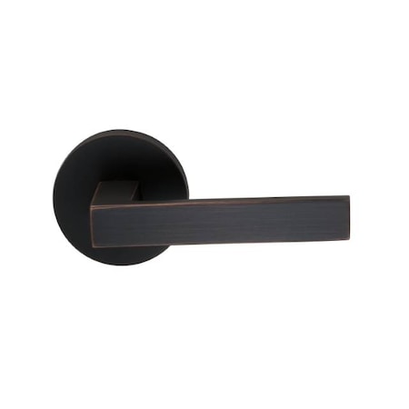 Omnia Modern Rose Privacy Lever 2-3/4" Backset, T Strike Tuscan Bronze 930 930MD/234T.PRTB