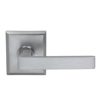 Omnia Rectangular Rose Priv Lever 2-3/8" BS Full Lip Strike Satin Chrome 930 930RT/238F.PR26D
