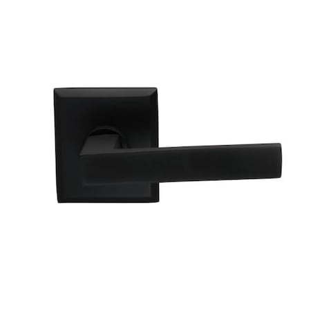 Omnia Rectangular Rose Pass Lever 2-3/8" BS T Strike Oil Rubbed Bronze 930 930RT/238T.PA10B