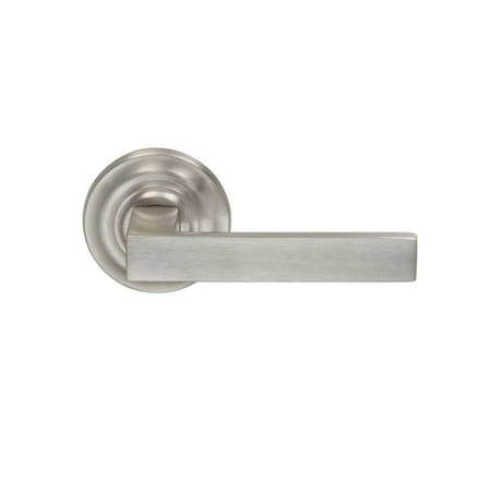 Omnia Traditional Rose Priv Lever 2-3/4" BS Full Lip Strike Satin Nickel 930 930TD/234F.PR15