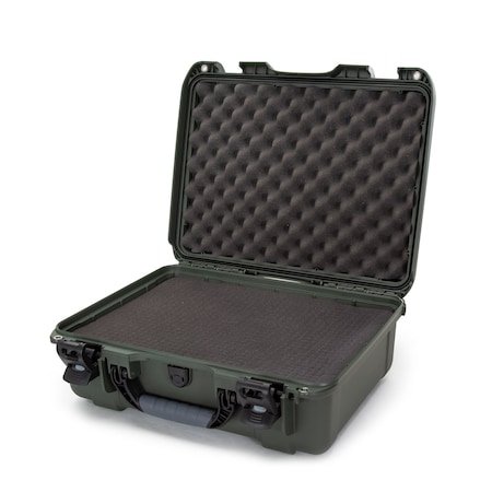 Nanuk Cases Case with Foam, Olive, 930S-010OL-0A0 930S-010OL-0A0
