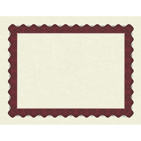 Great Papers Certificate Red Metallic Border, PK25 934125