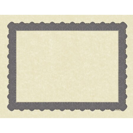 Great Papers Certificate Silver Metallic Border, PK25 934325