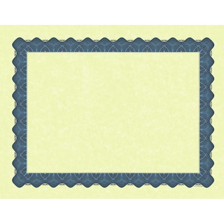Great Papers Certificate Blue Metallic Border, PK25 934425