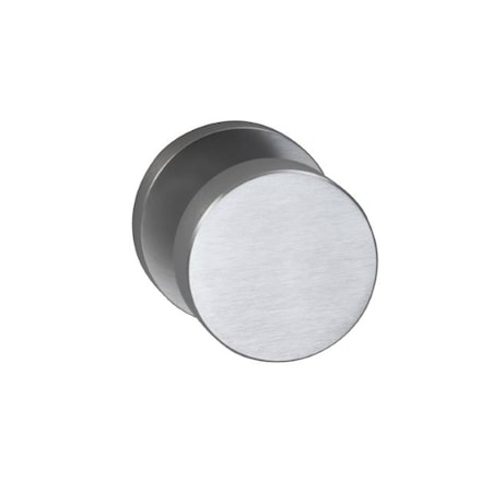 Omnia Modern Rose Priv Knob 2-3/4" BS Full Lip Strike Satin Chrome 935 935MD/234F.PR26D