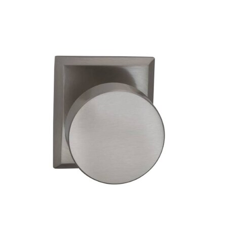 Omnia Rectangular Rose Priv Knob 2-3/4" BS Full Lip Strike Satin Nickel 935 935RT/234F.PR15