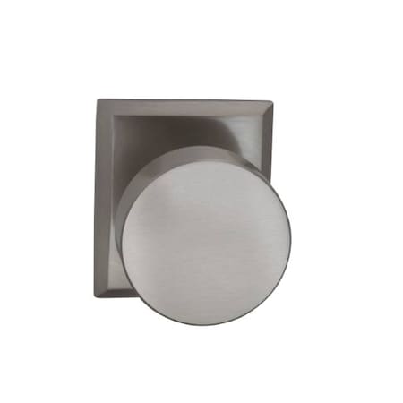 Omnia Rectangular Rose Priv Knob 2-3/4" BS T Strike Satin Nickel 935 935RT/234T.PR15