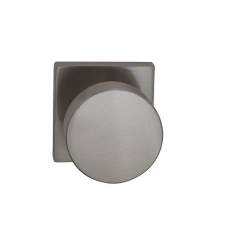 Omnia Single Dummy Knob Satin Nickel 935 with Square Rose 935SQ/0.SD15