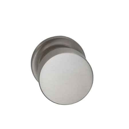 Omnia Traditional Rose Priv Knob 2-3/4" BS Full Lip Strike Satin Nickel 935 935TD/234F.PR15