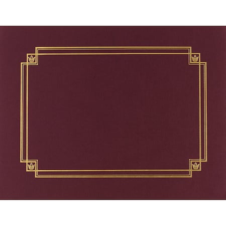 Great Papers Certificate Cover Linen, Burgundy W, PK3 939503
