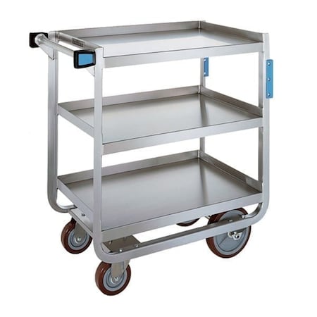 Lakeside Stainless Steel Utility Cart; 1,000 Lb Capacity, 3 Shelf, 18"x27" 939