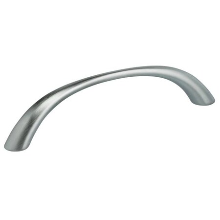 Omnia Center to Center Modern Arched Cabinet Pull Satin Chrome 3-3/4" 9400/96.26D