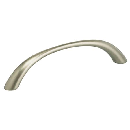 Omnia Center to Center Modern Arched Cabinet Pull Bright Chrome 3-3/4" 9400/96.26