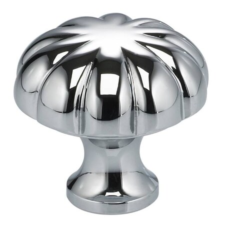Omnia Melon Cabinet Knob Bright Chrome 1-1/4" 9405/32.26
