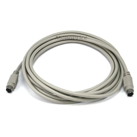 Monoprice Ps/2 Mdin 6 Male To Male Cable, 10 ft. 94