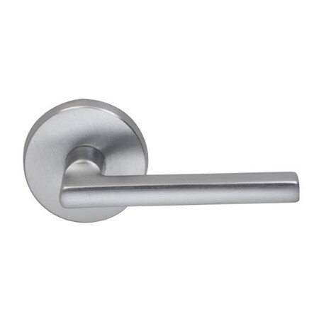 Omnia Lever Priv 2-3/8" BS Full Lip 1-3/8" Doors Satin Chrome 943 943/00F.PR3