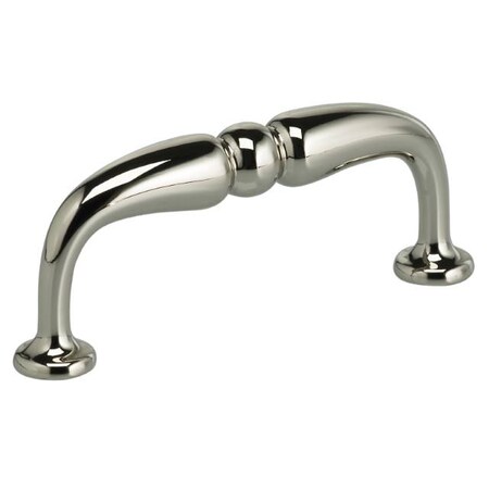 Omnia Center to Center Cabinet Pull Bright Nickel 3" 9431/76.14