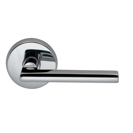 Omnia Lever Passage 2-3/4" Backset, T Strike, 1-3/4" Doors Bright Chrome 943 943/00C.PA2
