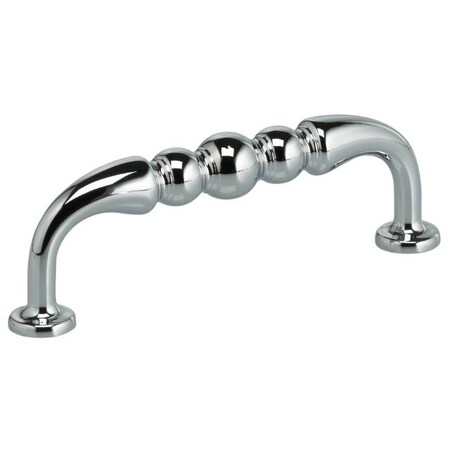 Omnia Center to Center Traditional Wire Cabinet Pull Bright Chrome 3-1/2" 9441/89.26