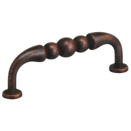 Omnia Center to Center Traditional Wire Cabinet Pull Vintage Copper 3-1/2" 9441/89.VC