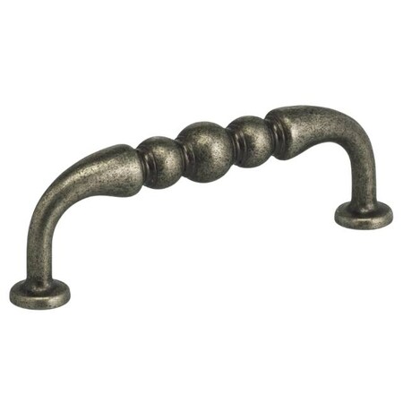Omnia Center to Center Traditional Wire Cabinet Pull Vintage Iron 3-1/2" 9441/89.VI