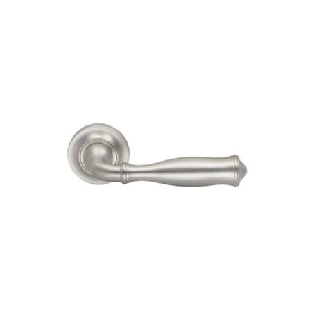 Omnia Lever 1-3/4" Rose Pass 2-3/8" BS T 1-3/8" Doors Satin Nickel 944 944/45.PA15