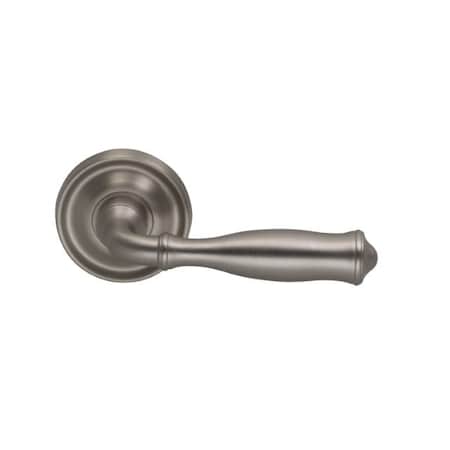 Omnia Lever 2-3/16" Rose Pass 2-3/8" BS T 1-3/4" Doors Satin Nickel 944 944/55B.PA15