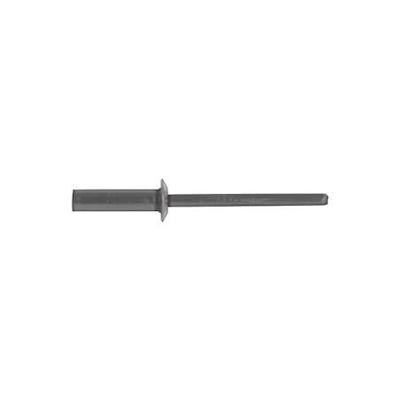 Disco Blind Rivet, Flanged Head, 3/16 in Dia., Aluminum Body 9453PK