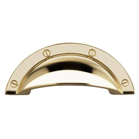 Omnia Cup Pull Bright Brass 2-1/2" 9454/64.3